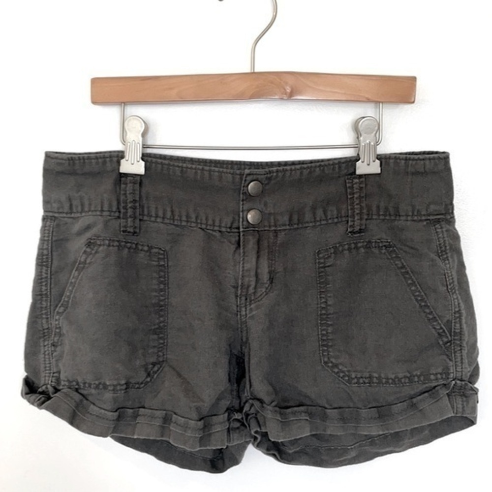 CONVERSE | Women’s Charcoal Gray CONVERSE ONE⭐️STAR Shorts Size 4.